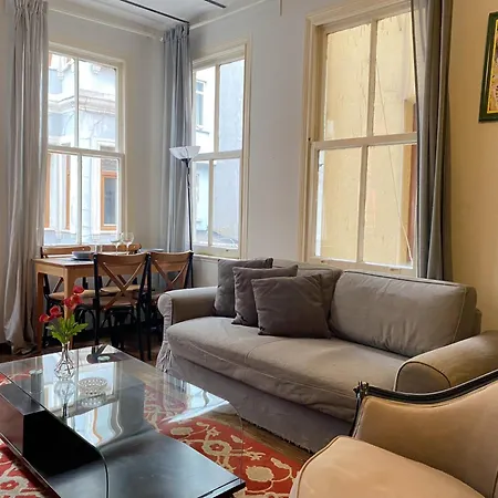 Authentic Beyoglu Flat 2br W Brick Walls Vint Κωνσταντινούπολη