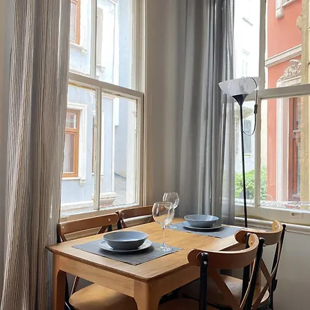 Authentic Beyoglu Flat 2br W Brick Walls Vint